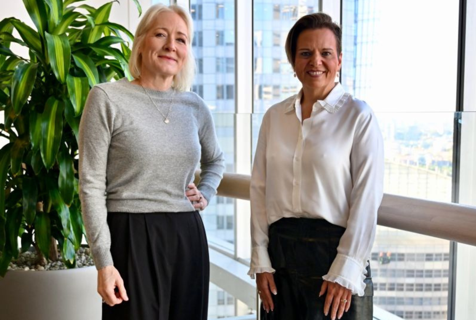 ARIA CEO Annabelle Herd and Attorney-General Michelle Rowland MP